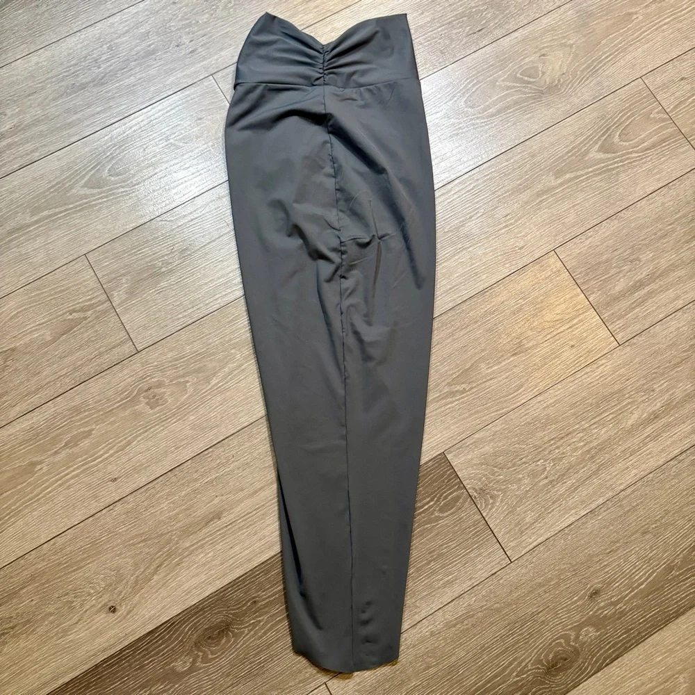 SKIMS Dark Gray Twist-Front Maxi Swim Sarong Size XXS